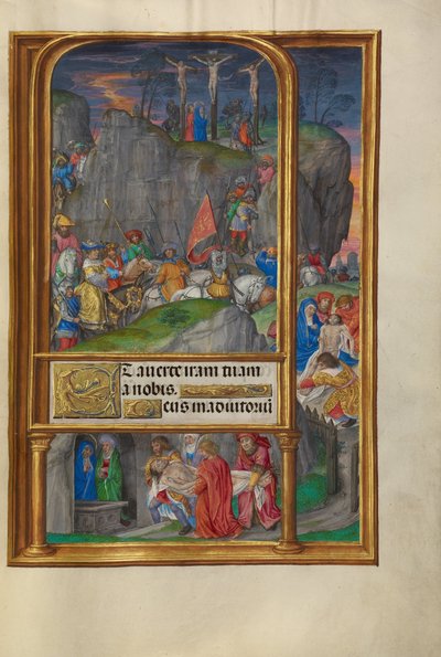 A keresztre feszítés alkotó: Master of James IV of Scotland