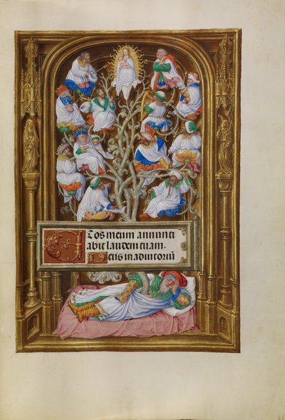 Jesse fája alkotó: Master of James IV of Scotland