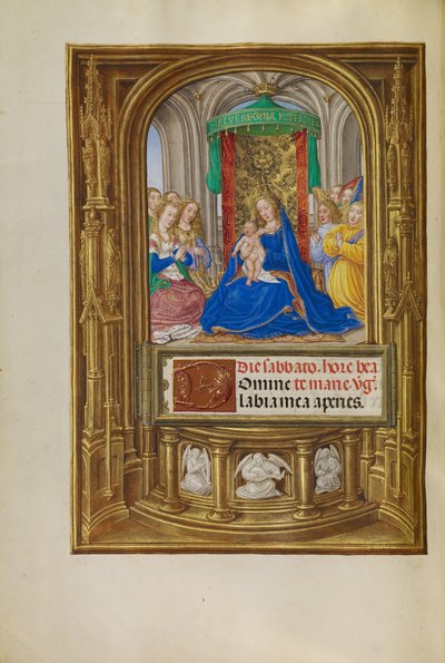 A Szűz és a Gyermek trónoló alkotó: Master of James IV of Scotland