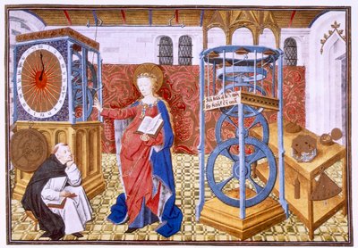 Wisdom Sapience tanítja a szerzőt a mértékletesség előírásaira, c1455. alkotó: Master of Jean Rolin II