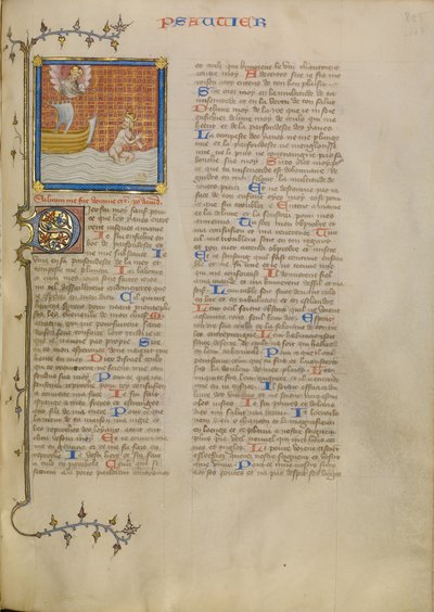 Dávid a vízben alkotó: Master of Jean de Mandeville