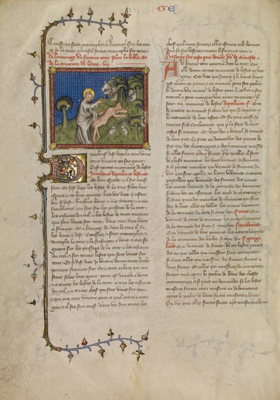 Ádám teremtése alkotó: Master of Jean de Mandeville