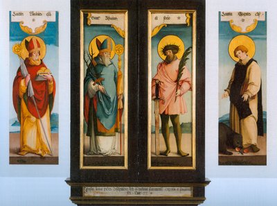 A St. Gallen-i úrvacsoraoltárkép alkotó: Master of Messkirch