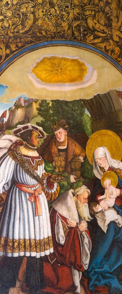 Német: A bölcsek imádása alkotó: Master of Messkirch