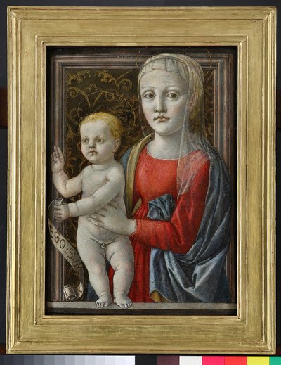 Madonna és gyermeke, 1440-1450 körül alkotó: Master of Pratovecchio