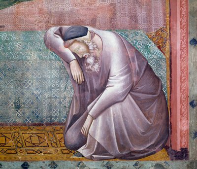Szent Ferenc történetei, IX. Gergely jelenés részlete, Szent Cecília mester freskója (13-14. század), Felsőtemplom, Assisi Szent Ferenc pápai bazilika (UNESCO Világörökségi Lista, 2000), Assisi, Umbria, Olaszország alkotó: Master of Saint Cecilia