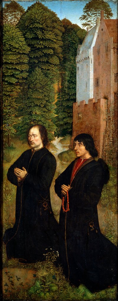 „A Cipészek Céhének két képviselője”, c1492-c1494 alkotó: Master of Saint Crispin and Crispinian