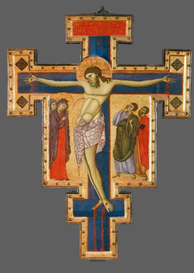 Kereszt, Umbriából, 13. század második fele ... alkotó: Master of Saint Francis of Assisi