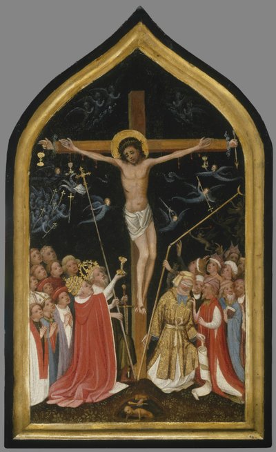 Krisztus az élő kereszten, 1420-30 alkotó: Master of Saint Veronica