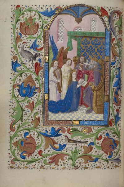 A Szűz megkoronázása alkotó: Master of Wauquelins Alexander