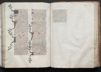 A Gotha Misekönyv: Fol. 102r, Szöveg, c. 1375. alkotó: Master of the Boqueteaux