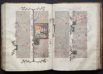 A Gotha Misekönyv: Fol. 114r, Szöveg, c. 1375. alkotó: Master of the Boqueteaux