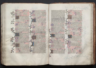 A Gotha Misekönyv: Fol. 122r, Szöveg, c. 1375. alkotó: Master of the Boqueteaux