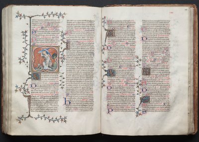 A Gotha Misekönyv: Fol. 125r, Szöveg, c. 1375. alkotó: Master of the Boqueteaux