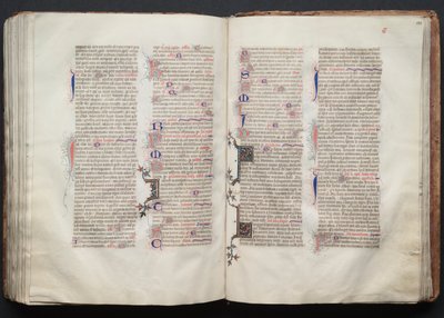 A Gotha Misekönyv: Fol. 132r, Szöveg, c. 1375. alkotó: Master of the Boqueteaux