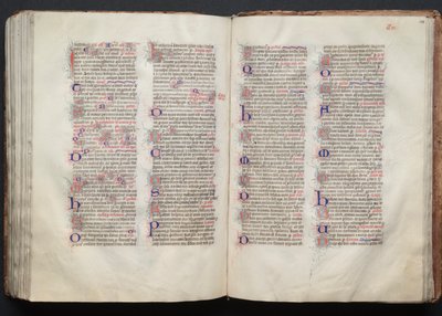 A Gotha Misekönyv: Fol. 138r, Szöveg, c. 1375. alkotó: Master of the Boqueteaux