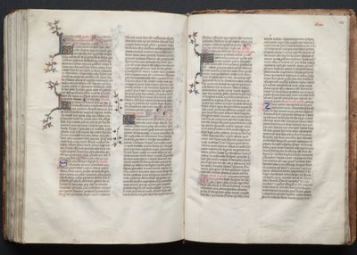 A Gotha Misekönyv: Fol. 145r, Szöveg, c. 1375. alkotó: Master of the Boqueteaux