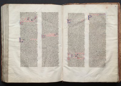 A Gotha Misekönyv: Fol. 151r, Szöveg, c. 1375. alkotó: Master of the Boqueteaux