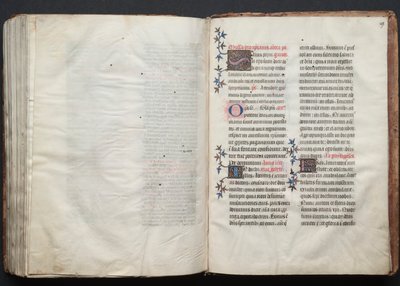 A Gotha Misekönyv: Fol. 159r, Szöveg, c. 1375. alkotó: Master of the Boqueteaux