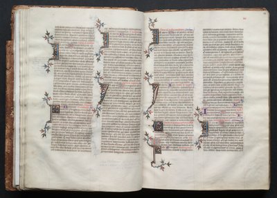 A Gotha Misekönyv: Fol. 23r, Szöveg, c. 1375. alkotó: Master of the Boqueteaux