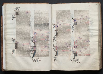 A Gotha Misekönyv: Fol. 29r, Szöveg, c. 1375. alkotó: Master of the Boqueteaux