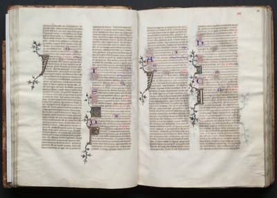 A Gotha Misekönyv: Fol. 33r, Szöveg, c. 1375. alkotó: Master of the Boqueteaux