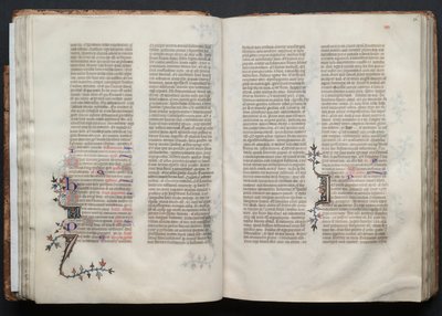 A Gotha Misekönyv: Fol. 36r, Szöveg, c. 1375. alkotó: Master of the Boqueteaux