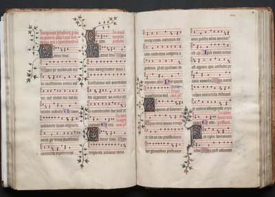 A Gotha Misekönyv: Fol. 58r, Szöveg, c. 1375. alkotó: Master of the Boqueteaux