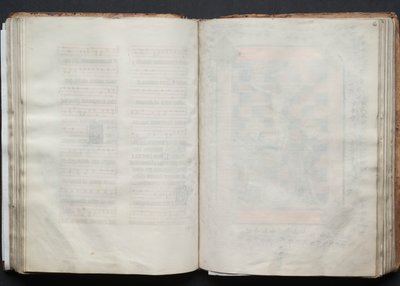 A Gotha Misekönyv: Fol. 63r, Szöveg, c. 1375. alkotó: Master of the Boqueteaux
