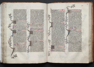 A Gotha Misekönyv: Fol. 86r, Szöveg, c. 1375. alkotó: Master of the Boqueteaux