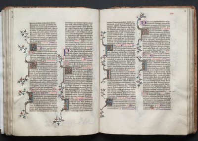 A Gotha Misekönyv: Fol. 88r, Szöveg, c. 1375. alkotó: Master of the Boqueteaux