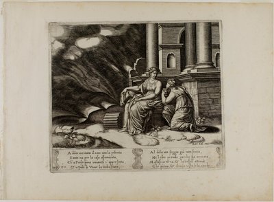 A Proserpina a Psychének adja a szépség dobozát alkotó: Master of the Die