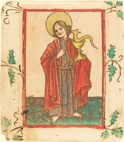 Szent János evangélista alkotó: Master of the Dutuit Mount of Olives after Master of St. Erasmus