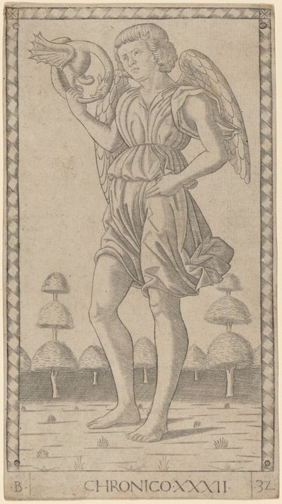 Krónika (Az idő géniusza) alkotó: Master of the E Series Tarocchi