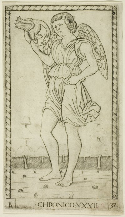 Genius of Time, 32. lemez a Genii and Virtues-tól alkotó: Master of the E-Series Tarocchi