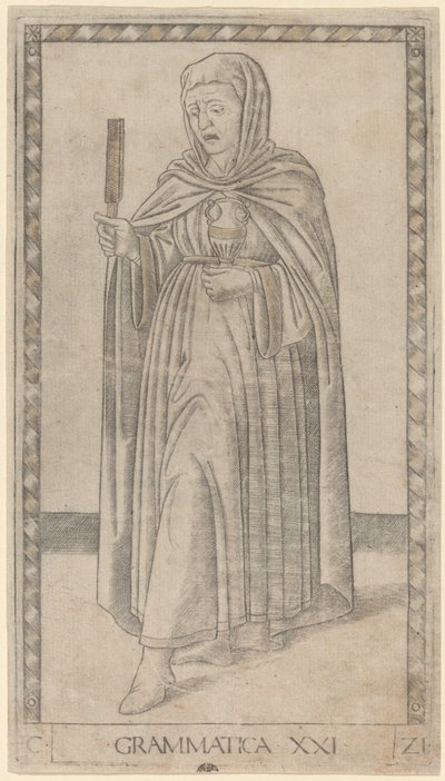 Nyelvtan (Nyelvtan) alkotó: Master of the E Series Tarocchi