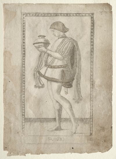 A szolga (a Tarocchiból, E sorozat: Conditions of Man, #2) alkotó: Master of the E-Series Tarocchi