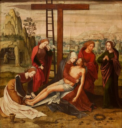 A női félalakok mestere - Pieta (1550) - Sevilla Bellas Artes 22-03-2011 10-26-30 alkotó: Master of the Female Half Lengths
