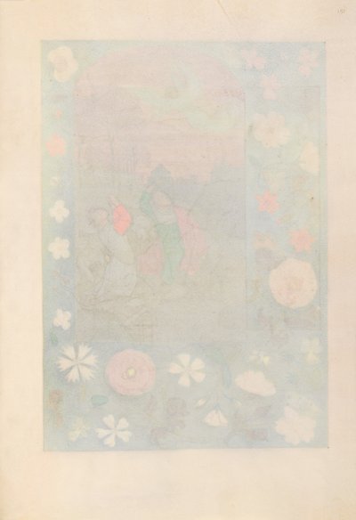 Izabella katolikus királyné, spanyol királynő órái: Fol. 131r, c. 1500. alkotó: Master of the First Prayerbook of Maximillian
