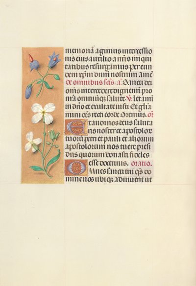 Izabella katolikus királyné, spanyol királynő órái: Fol. 139v, c. 1500. alkotó: Master of the First Prayerbook of Maximillian