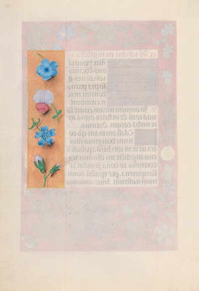 Izabella katolikus királyné, spanyol királynő órái: Fol. 172v, c. 1500. alkotó: Master of the First Prayerbook of Maximillian