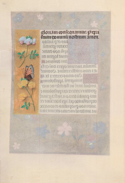 Izabella katolikus királyné, spanyol királynő órái: Fol. 174v, c. 1500. alkotó: Master of the First Prayerbook of Maximillian