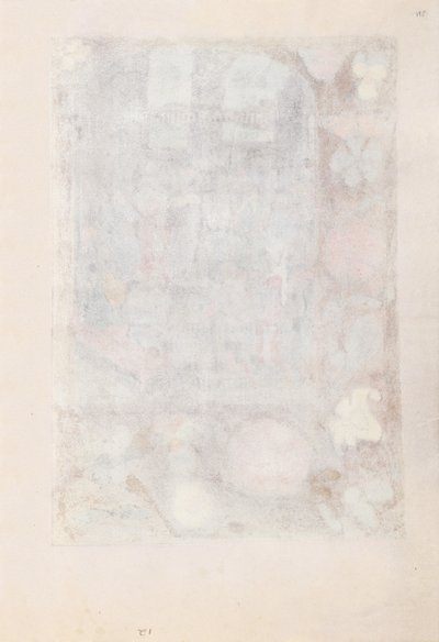 Izabella katolikus királyné, spanyol királynő órái: Fol. 195r, c. 1500. alkotó: Master of the First Prayerbook of Maximillian
