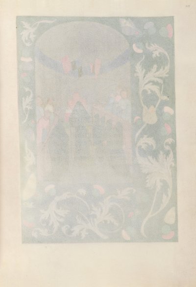 Izabella katolikus királyné, spanyol királynő órái: Fol. 219r, c. 1500. alkotó: Master of the First Prayerbook of Maximillian
