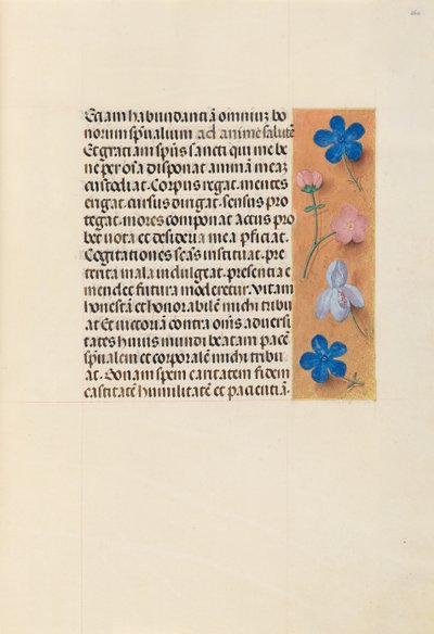 Izabella katolikus királyné, spanyol királynő órái: Fol. 260r, c. 1500. alkotó: Master of the First Prayerbook of Maximillian