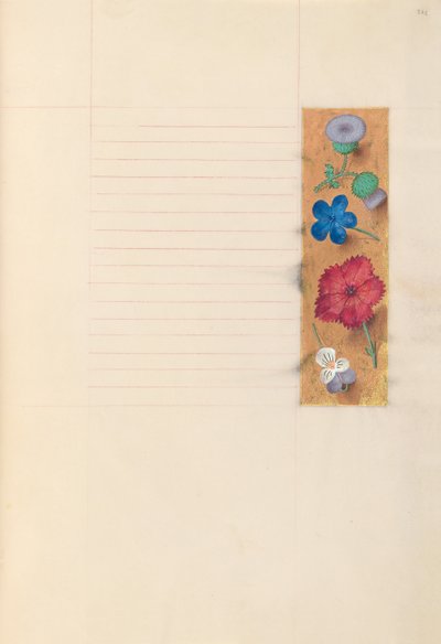 Izabella katolikus királyné, spanyol királynő órái: Fol. 273r, c. 1500. alkotó: Master of the First Prayerbook of Maximillian