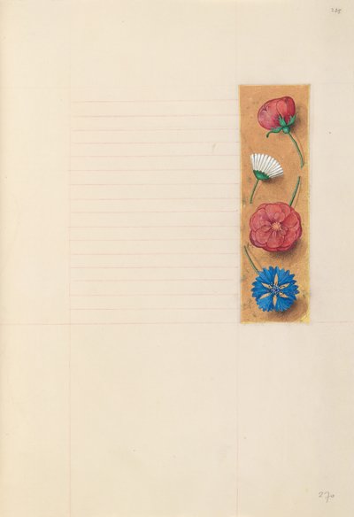 Izabella katolikus királynő, Spanyolország királynőjének órái:  Fol. 275r alkotó: Master of the First Prayerbook of Maximillian