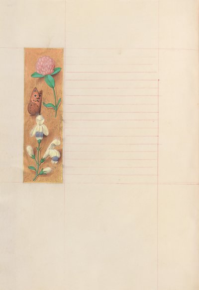 Izabella katolikus királyné, spanyol királynő órái: Fol. 276v, c. 1500. alkotó: Master of the First Prayerbook of Maximillian