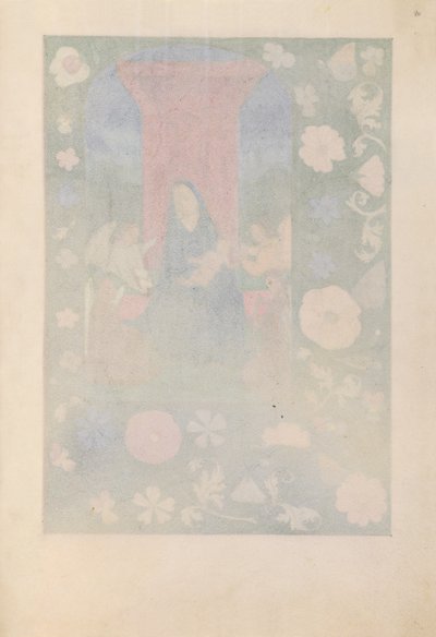 Izabella katolikus királyné, spanyol királynő órái: Fol. 80r, c. 1500. alkotó: Master of the First Prayerbook of Maximillian