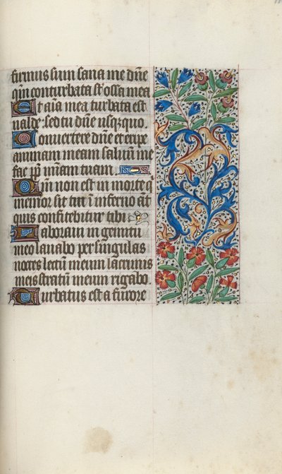 Órakönyv Rouen használata: fol. 112r, c. 1470. alkotó: Master of the Geneva Latini